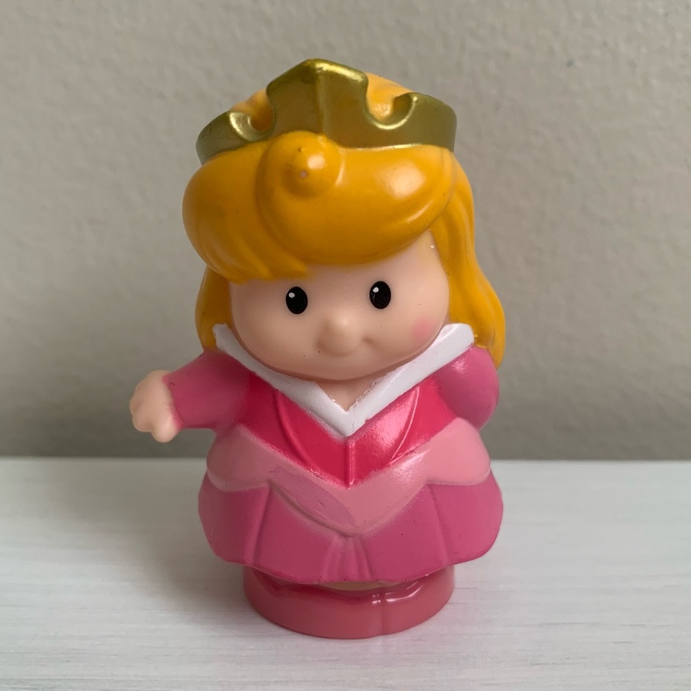 Fisher-Price Little People Disney Princess Aurora Figure Sleeping Beauty 2012